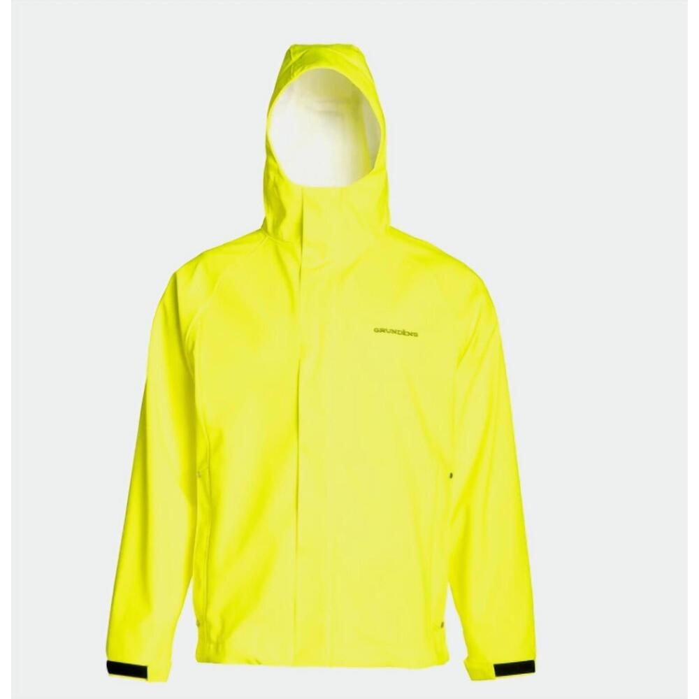 NEW GRUNDENS men's neptune jacket in hi vis yellow